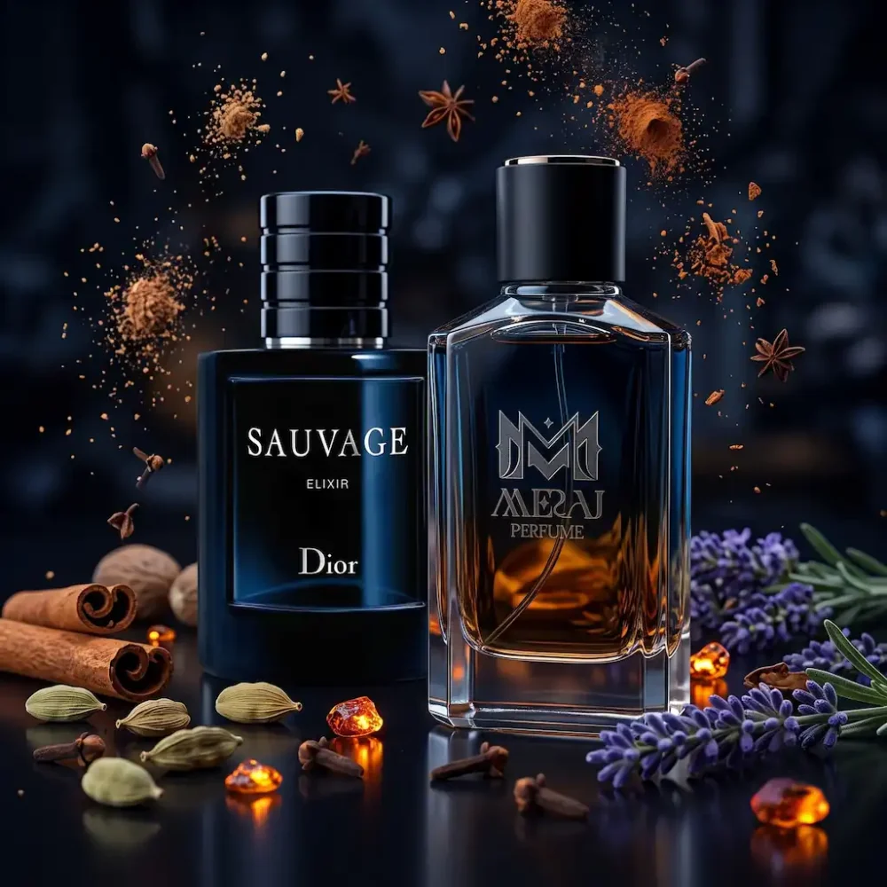 شیشه اورجینال و نسخه معراج عطر Dior Sauvage Elixir